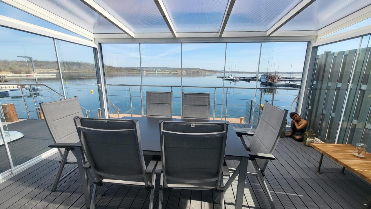 Seehaus Pippa Mit Sauna And Whirlpool Direkt Am See Mucheln Exterior foto