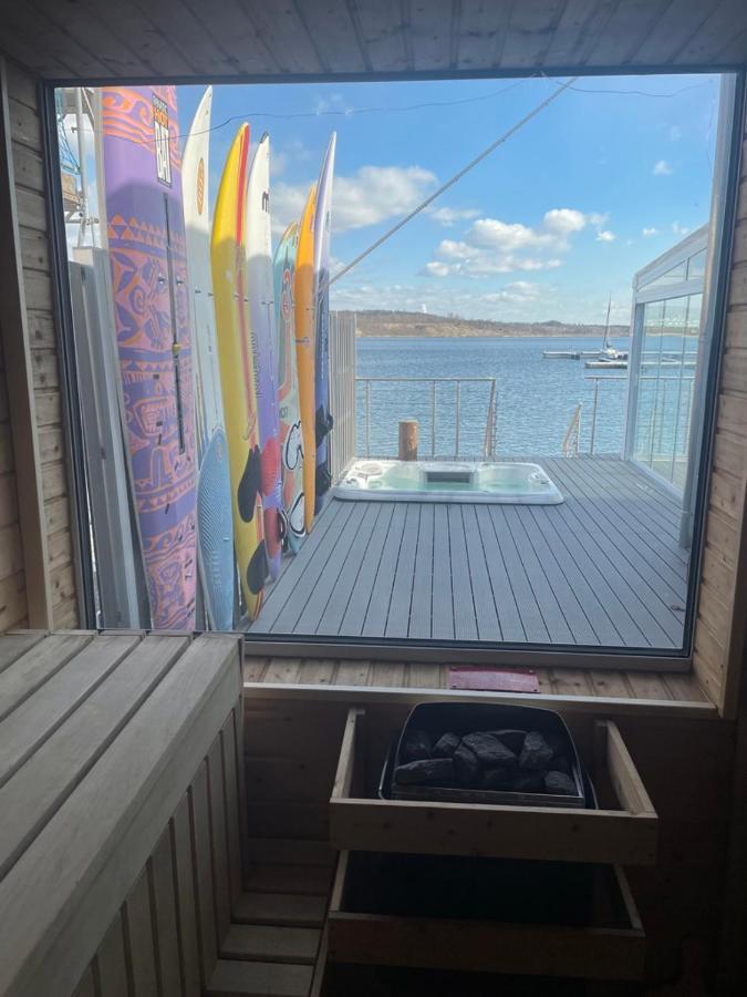 Seehaus Pippa Mit Sauna And Whirlpool Direkt Am See Mucheln Exterior foto